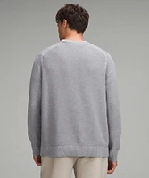 Textured Knit Crewneck Sweater | Men's Hoodies & Sweatshirts