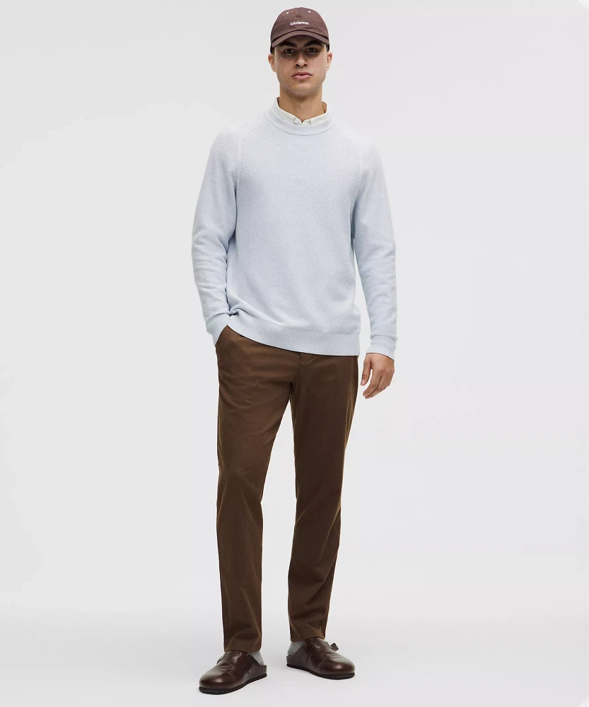 Textured Knit Crewneck Sweater | Men's Sweaters