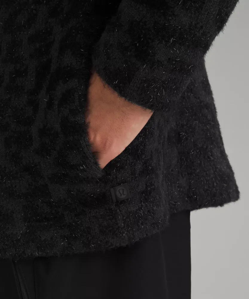 Wool-Blend Jacquard Cardigan | Men's Hoodies & Sweatshirts