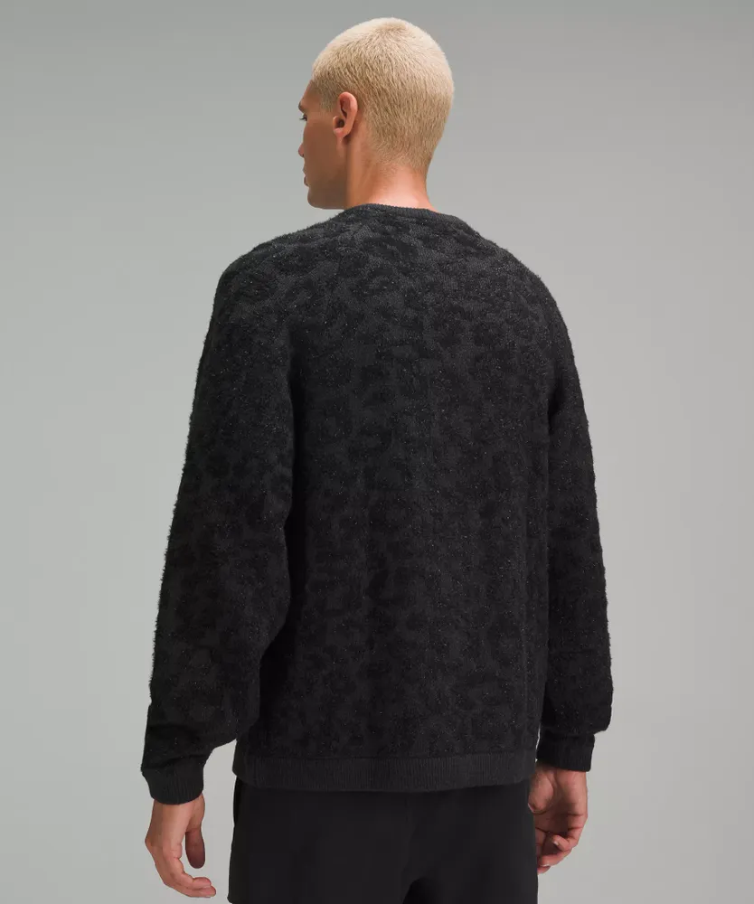 Wool-Blend Jacquard Sweater | Men's Hoodies & Sweatshirts