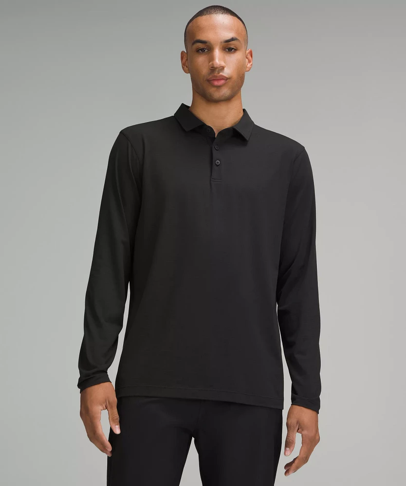 Evolution Long-Sleeve Polo Shirt | Men's Long Sleeve Shirts