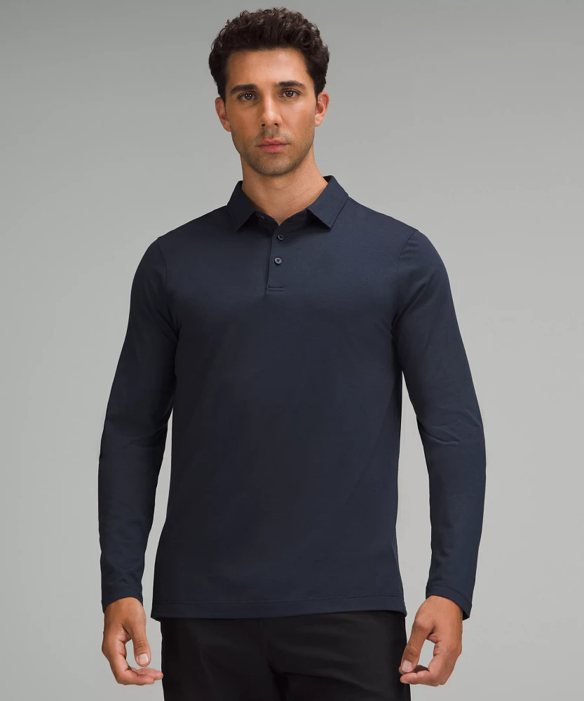 Evolution Long-Sleeve Polo Shirt | Men's Long Sleeve Shirts