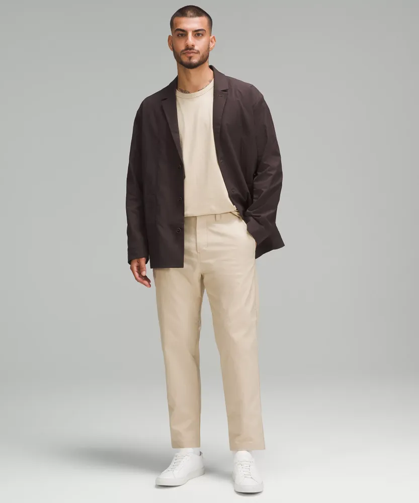 Relaxed-Fit Twill Blazer | Men's Hoodies & Sweatshirts