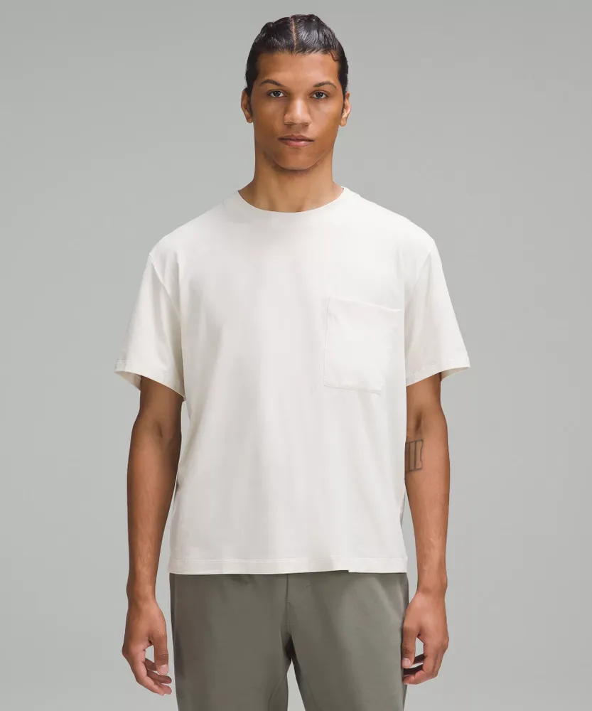 Lululemon Fundamental Oversized T-Shirt *Pocket, Men's Short Sleeve Shirts  & Tee's
