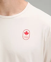 Team Canada lululemon Fundamental Jacquard Long-Sleeve Shirt *COC Logo | Men's Long Sleeve Shirts