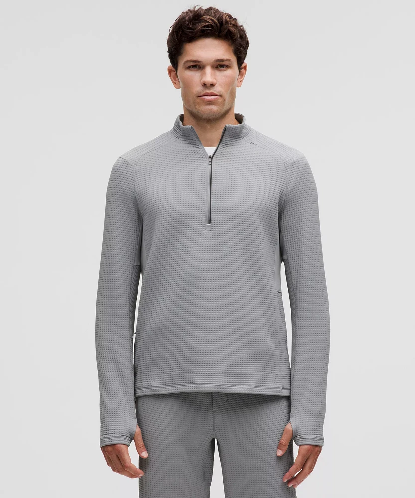 Waffle-Knit Half Zip | Men's Hoodies & Sweatshirts