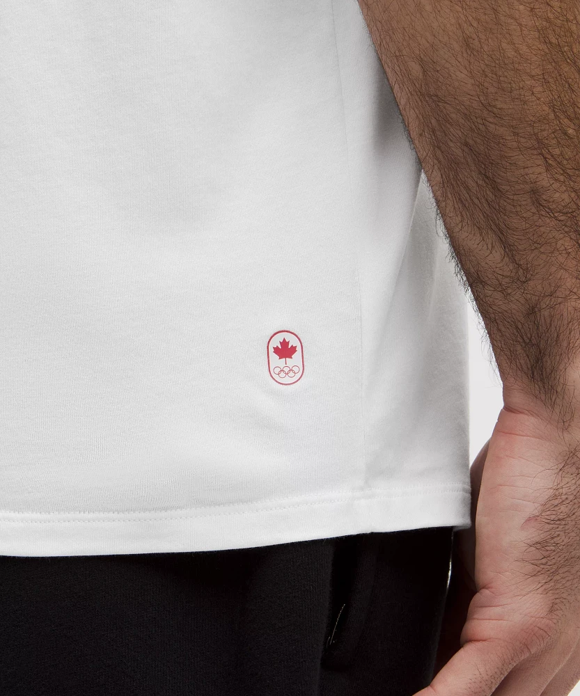 Team Canada Men's Cotton Jersey Graphic T-Shirt *COC Logo | Short Sleeve Shirts & Tee's
