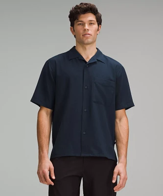 Lightweight Camp Collar Button-Up Shirt | Men's Short Sleeve Shirts & Tee's