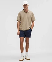 Textured Mesh Short-Sleeve Polo Shirt | Men's Short Sleeve Shirts & Tee's
