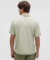 Textured Mesh Short-Sleeve Polo Shirt | Men's Shirts