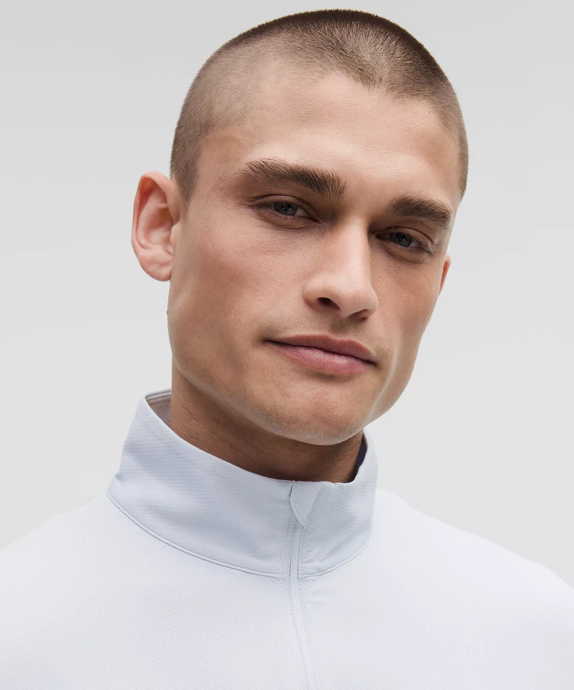 Logo Sport Long-Sleeve Half Zip | Men's Long Sleeve Shirts