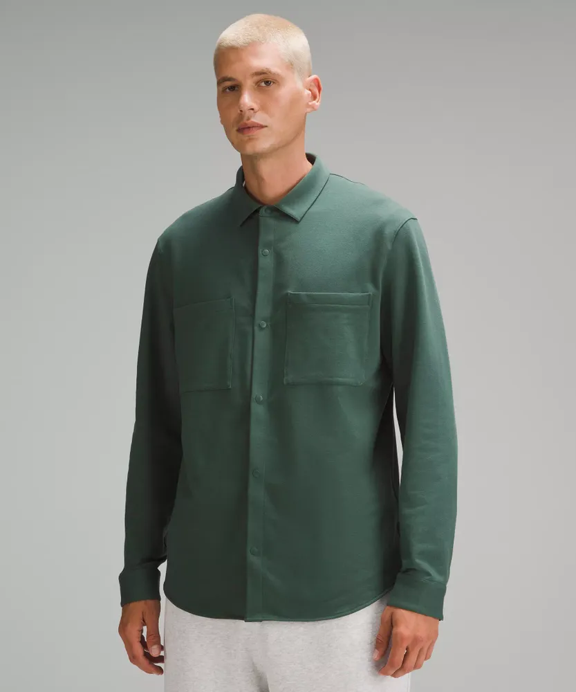 Lululemon athletica Soft Knit Overshirt *French Terry, Men's Long Sleeve  Shirts