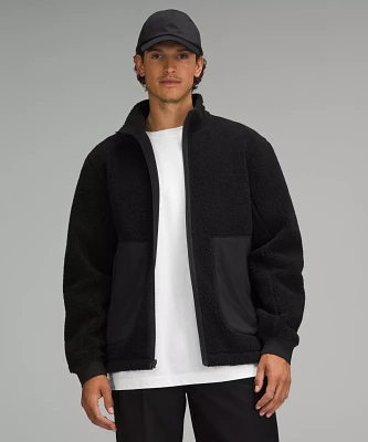 High Pile Fleece Full-Zip Jacket | Men's Coats & Jackets