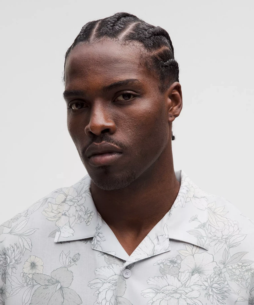 Lightweight Camp Collar Button-Up Shirt | Men's Button Down & Dress Shirts