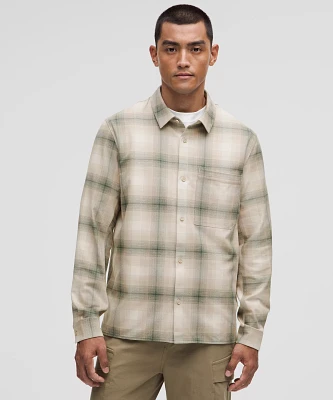 Brushed Woven Overshirt | Men's Button Down & Dress Shirts