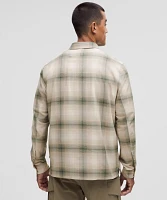 Brushed Woven Overshirt | Men's Long Sleeve Shirts