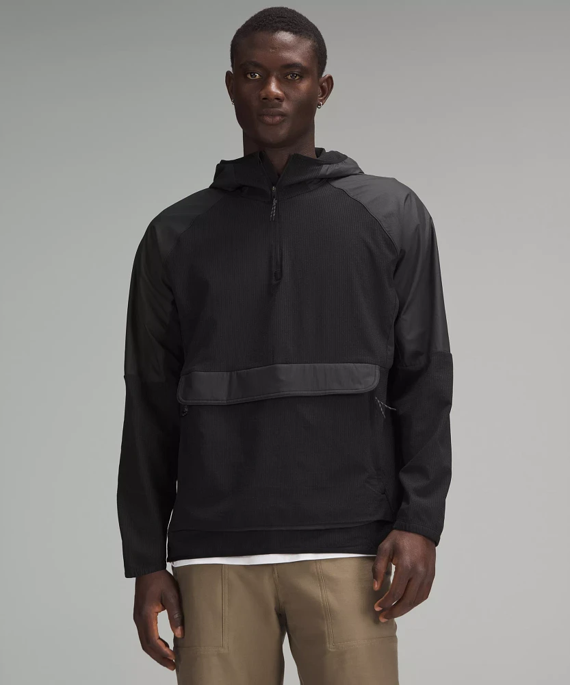 Grid Fleece Anorak | Men's Coats & Jackets