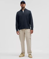 Relaxed-Fit Half-Zip Knit Sweater | Men's Sweaters