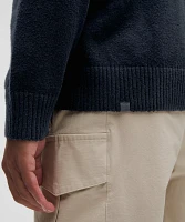 Relaxed-Fit Half-Zip Knit Sweater | Men's Sweaters