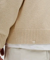 Relaxed-Fit Half-Zip Knit Sweater | Men's Sweaters