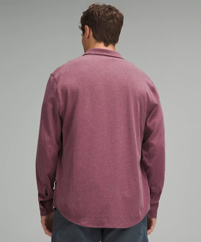 Soft Knit Overshirt | Men's Long Sleeve Shirts