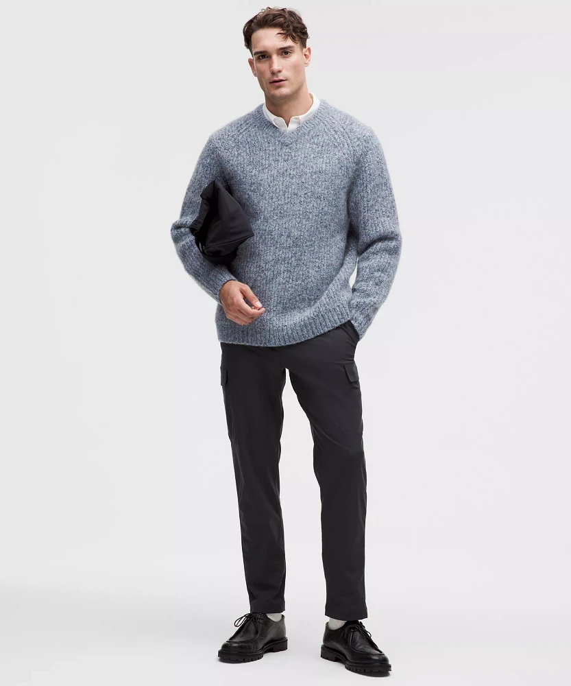 Men's Alpaca Wool-Blend V-Neck Sweater | Sweaters