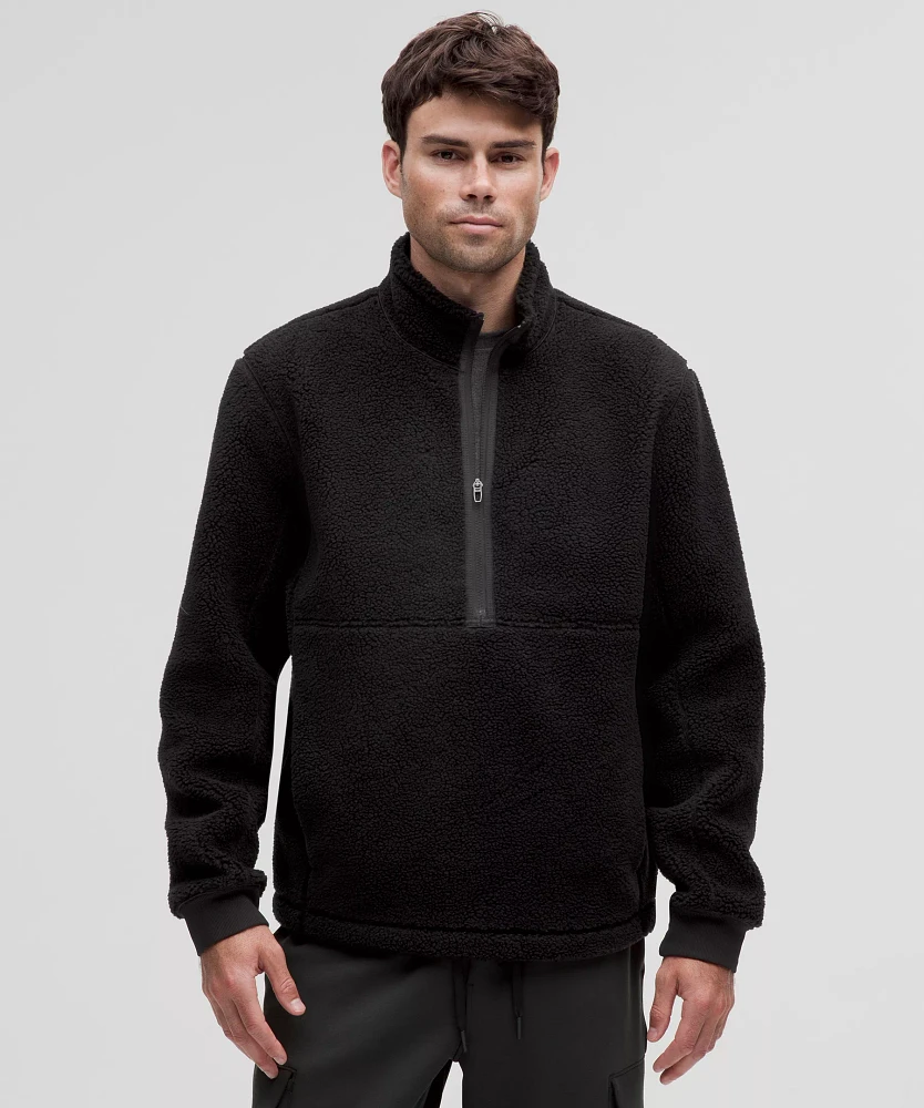 High Pile Fleece Half Zip | Men's Hoodies & Sweatshirts