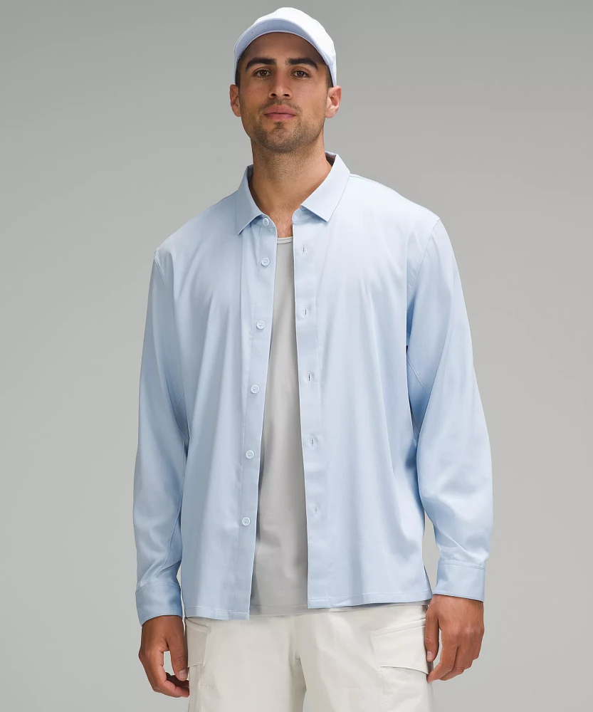 Relaxed-Fit Long-Sleeve Button-Up Shirt | Men's Long Sleeve Shirts