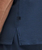 Textured Camp Collar Short-Sleeve Shirt | Men's Button Down & Dress Shirts