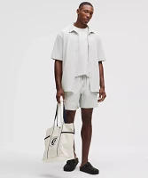 Textured Camp Collar Short-Sleeve Shirt | Men's Button Down & Dress Shirts