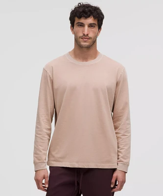 Heavyweight Cotton Jersey Long-Sleeve Shirt *Wash | Men's Long Sleeve Shirts