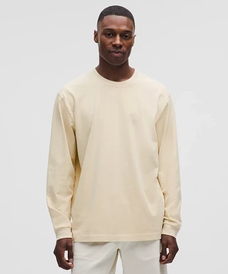 Heavyweight Cotton Jersey Long-Sleeve Shirt *Wash | Men's Long Sleeve Shirts