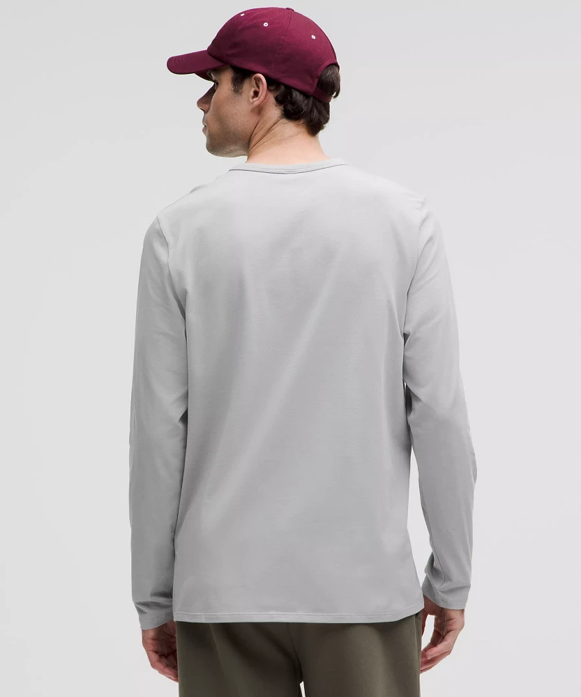 Organic Cotton Classic-Fit Long-Sleeve Shirt | Men's Long Sleeve Shirts