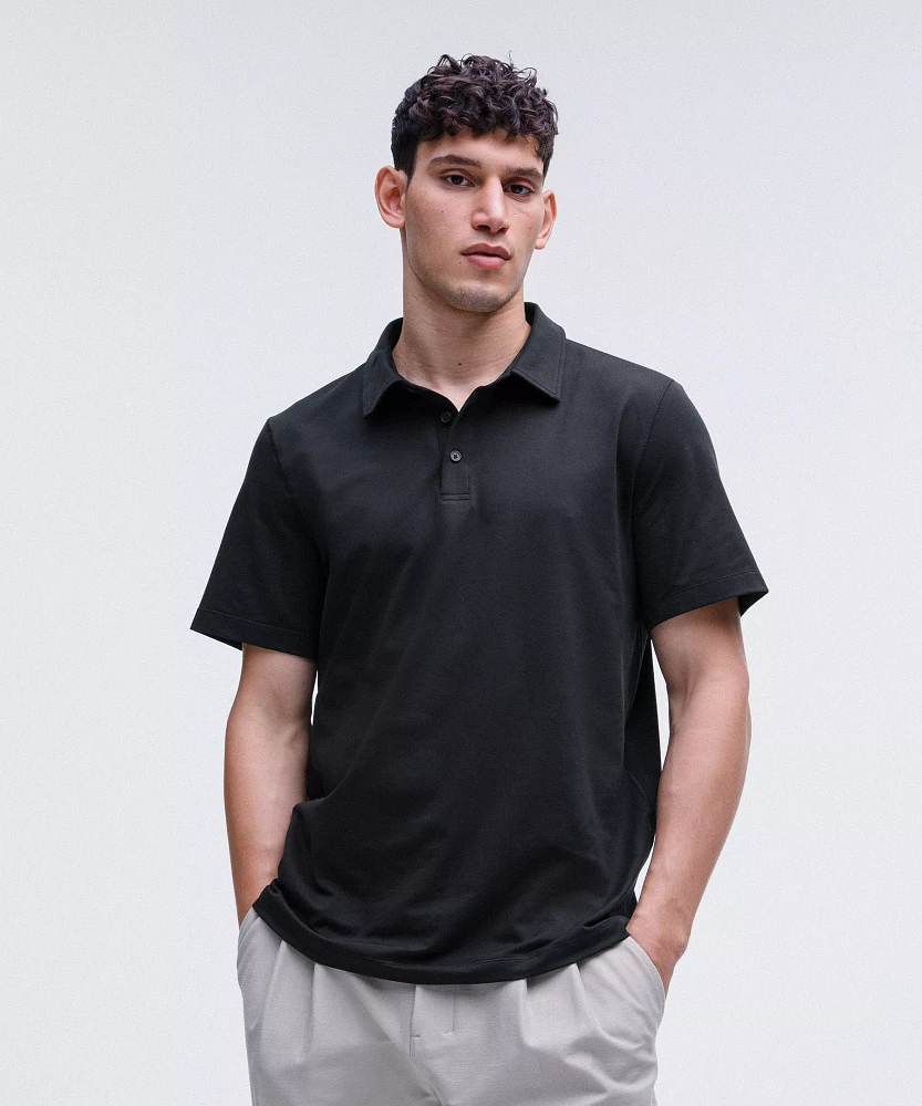 Soft Jersey Short-Sleeve Polo Shirt | Men's Shirts