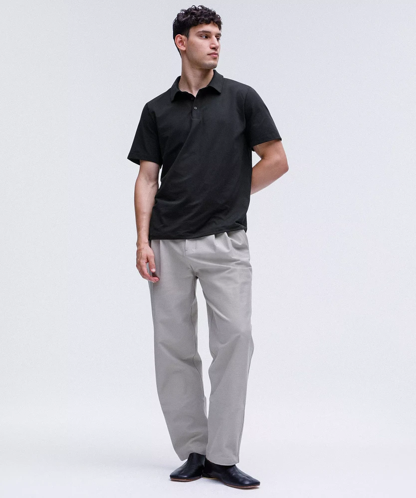 Soft Jersey Short-Sleeve Polo Shirt | Men's Shirts