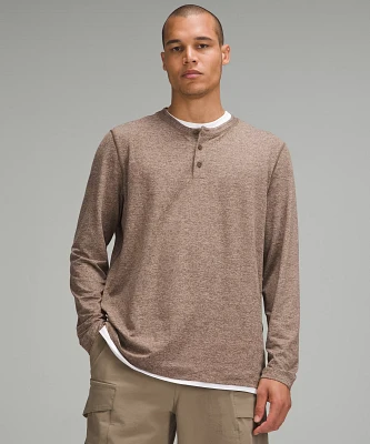 Soft Jersey Long-Sleeve Henley | Men's Long Sleeve Shirts