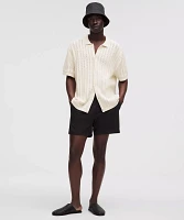 Cotton-Blend Open-Knit Button Up | Men's Down & Dress Shirts