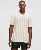 Cotton-Blend Short-Sleeve Polo | Men's Shirts