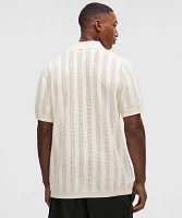 Cotton-Blend Short-Sleeve Polo | Men's Shirts