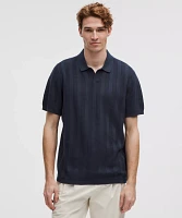 Cotton-Blend Short-Sleeve Polo | Men's Shirts