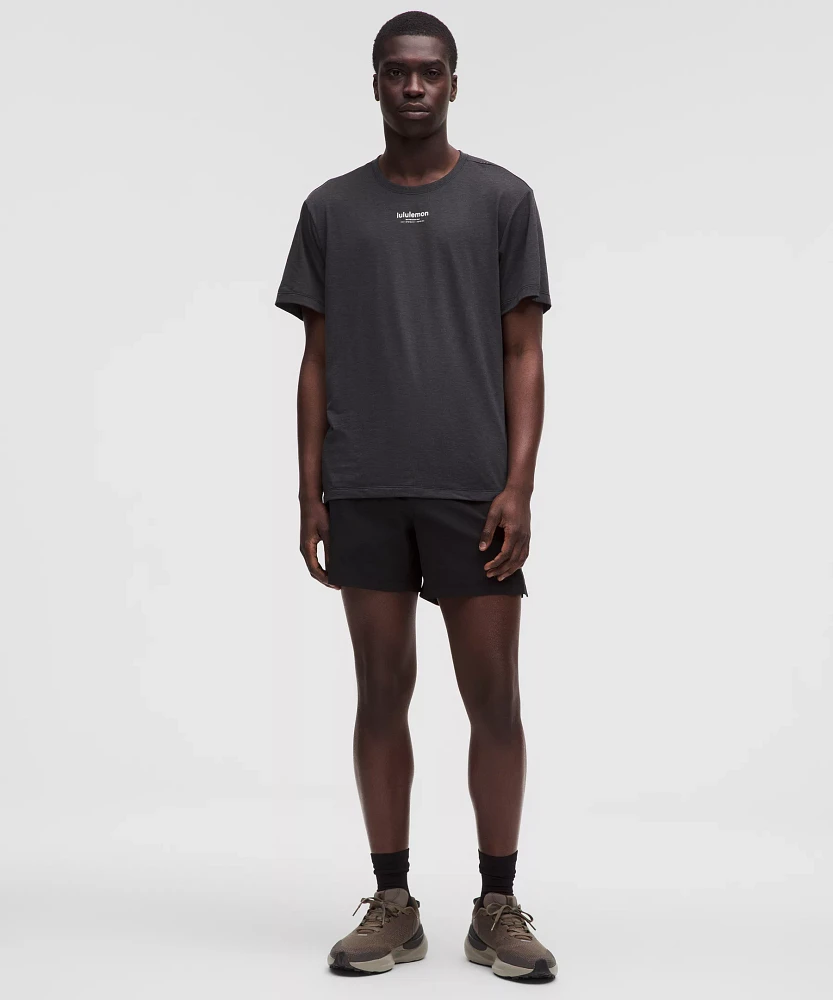 Lightweight Knit Workout Short-Sleeve Shirt | Men's Short Sleeve Shirts & Tee's