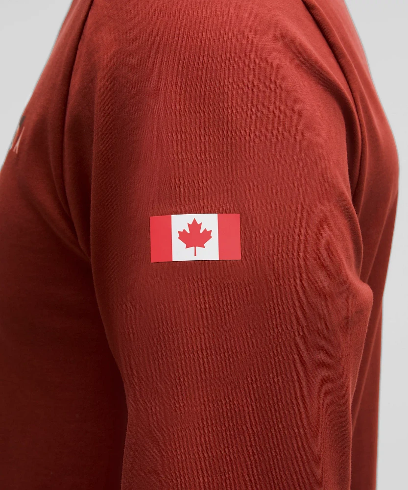 Team Canada Cotton Jersey Graphic Long-Sleeve Shirt *CPC Logo | Men's Long Sleeve Shirts