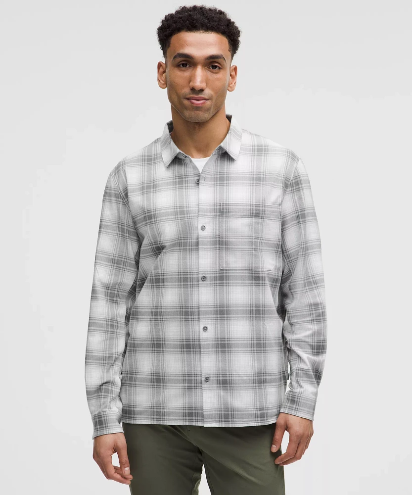 Brushed Woven Overshirt | Men's Button Down & Dress Shirts