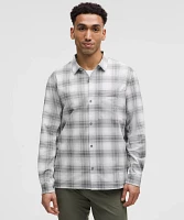 Brushed Woven Overshirt | Men's Long Sleeve Shirts