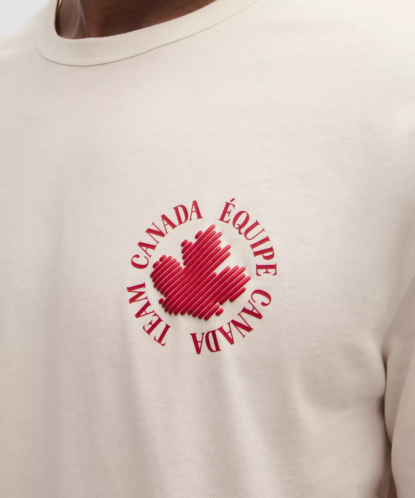Team Canada Cotton Jersey Graphic T-Shirt *COC Logo | Men's Short Sleeve Shirts & Tee's