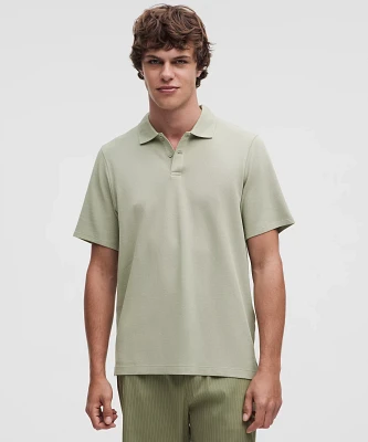 Cotton Pique Short-Sleeve Polo Shirt | Men's Shirts