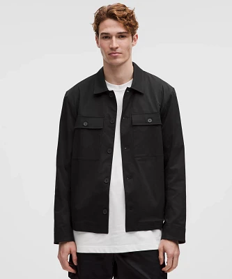 Woven Button-Up Overshirt | Men's Hoodies & Sweatshirts
