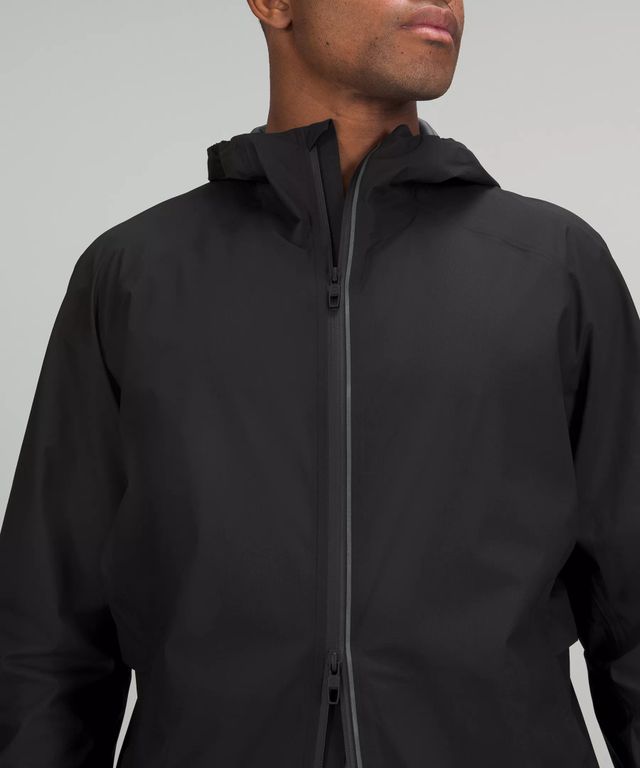 Lululemon athletica Waterproof Full-Zip Rain Jacket, Men's Coats & Jackets