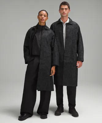 lululemon lab Leopard Print Overcoat | Men's Coats & Jackets