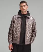 Lululemon lab Metallic Quilted Bomber Jacket, Men's Coats & Jackets